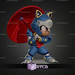 Guido Samurai Pizza Cats STL Files
