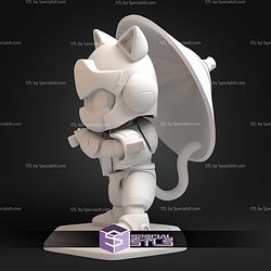 Guido Samurai Pizza Cats STL Files