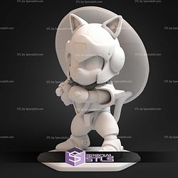 Guido Samurai Pizza Cats STL Files