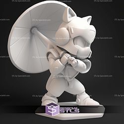 Guido Samurai Pizza Cats STL Files