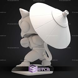 Guido Samurai Pizza Cats STL Files
