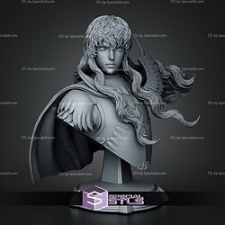 Griffith Berserk In Armor Bust 216mm STL Files