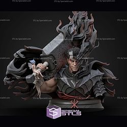 Guts Bersek Epic Bust STL Files