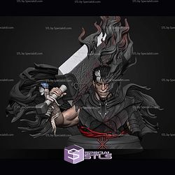 Guts Bersek Epic Bust STL Files