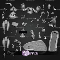 Gyaru Mega Banette 230mm ALT STL Files