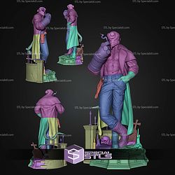 Hellboy Smoke STL Files