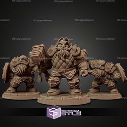Hold My Dwarf Campaign STL Miniatures