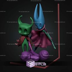 Hollow Knight Silksong Character Diorama STL Files