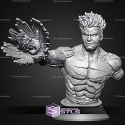 Iceman Bust Shooting STL Files