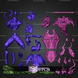 Iron Solo Leveling Diorama 460mm STL Files