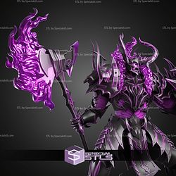 Iron Solo Leveling Diorama 460mm STL Files