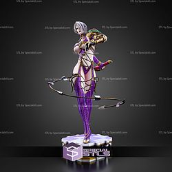 Ivy Valentine Golden Armor 266mm STL Files