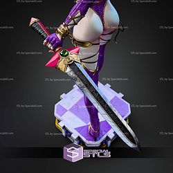Ivy Valentine Golden Armor 266mm STL Files
