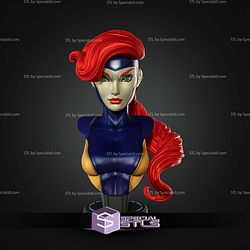 Jean Grey 92s Bust STL Files
