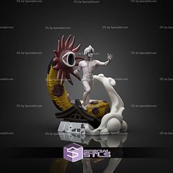 Jiji Dandadan And Worm Monster STL Files