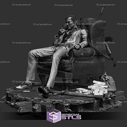 Jigsaw On Sofa Various Weapons STL Files