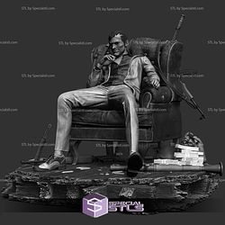 Jigsaw On Sofa Various Weapons STL Files