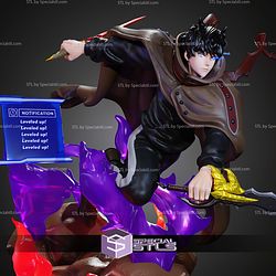 Jin Woo Solo Leveling In Cloak 1 6 STL Files