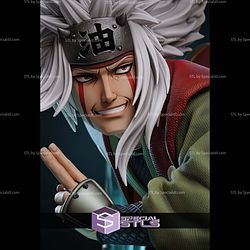 Jiraiya Naruto Diorama 341mm STL Files