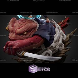 Jiraiya Naruto Diorama 341mm STL Files