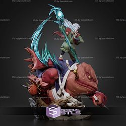 Jiraiya Naruto Diorama 341mm STL Files