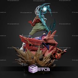 Jiraiya Naruto Diorama 341mm STL Files
