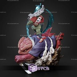 Jiraiya Naruto Diorama 341mm STL Files