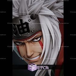 Jiraiya Naruto Diorama 341mm STL Files