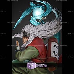 Jiraiya Naruto Diorama 341mm STL Files