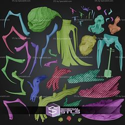 Jorogumo Yokai Collection 261mm STL Files