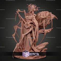 Jorogumo Yokai Collection 261mm STL Files