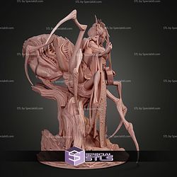 Jorogumo Yokai Collection 261mm STL Files