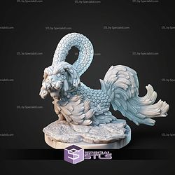 Kaiju Pokemon Drampa and Mega Drampa STL Files