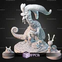 Kaiju Pokemon Goodra and HisuiGoodra STL Files