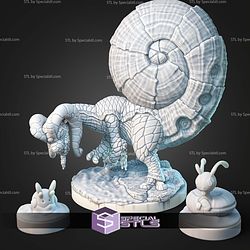 Kaiju Pokemon Goodra and HisuiGoodra STL Files