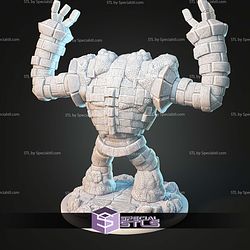 Kaiju Pokemon Giga Golem Regigigas STL Files