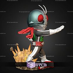 Kamen Rider Pocket Chibi 120mm STL Files