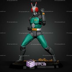 Kamen Rider Black RX 1 10 STL Files