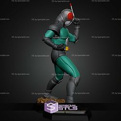Kamen Rider Black RX 1 10 STL Files