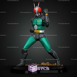 Kamen Rider Black RX 1 10 STL Files