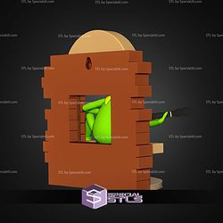 Kermit The Frog Muppets By Window 150mm STL Files
