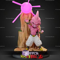 Kid Buu Power Ball Chibi STL Files