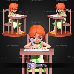 Kid Nami Study STL Files
