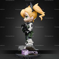 Kikoru Kaiju No 8 Chibi 216mm STL Files