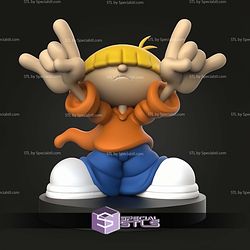 Kids Next Door Wallabee Beatles STL Files