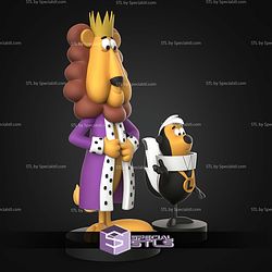 King Leonardo And Odie STL Files