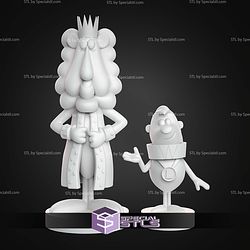 King Leonardo And Odie STL Files