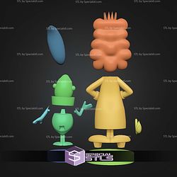 King Leonardo And Odie STL Files