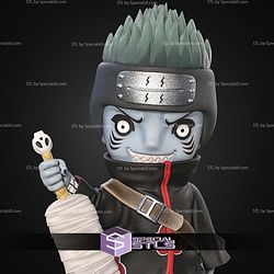 Kisame Naruto Chibi 74mm STL Files