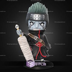 Kisame Naruto Chibi 74mm STL Files